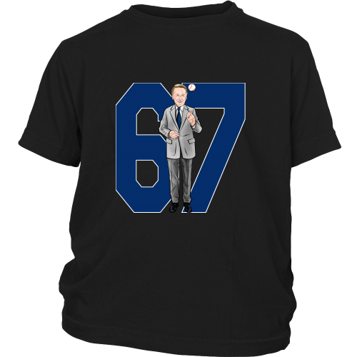 Vin Scully "67 Seasons" Youth Shirt - Los Angeles Source
 - 5