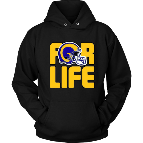 LA Rams "For Life" Hoodie - Los Angeles Source
 - 2