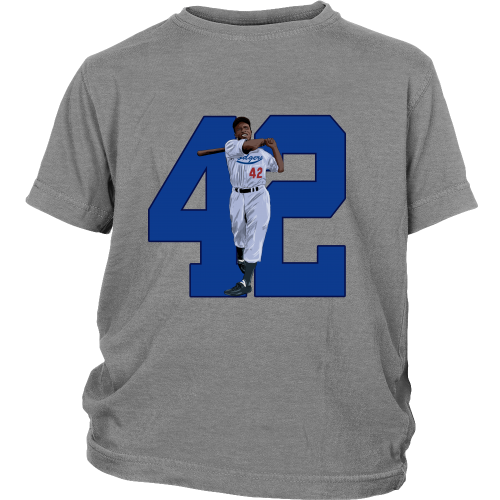 Jackie Robinson "Game Changer" Youth Shirt - Los Angeles Source
 - 5
