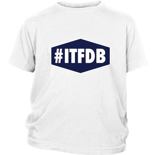 Dodgers "#ITFDB" Youth Shirt - Los Angeles Source
 - 2