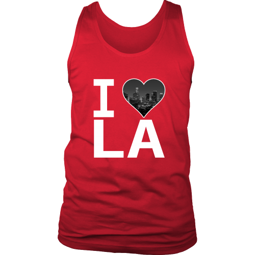 Los angeles "I Love LA" Tank Top - Los Angeles Source
 - 3
