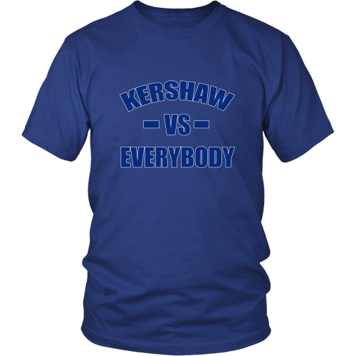 Clayton Kershaw "Kershaw Vs. Everybody" Shirt - Los Angeles Source
 - 2