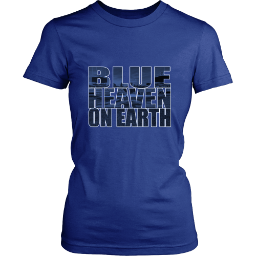 Dodgers "Blue Heaven On Earth" Women's Shirt - Los Angeles Source
 - 2