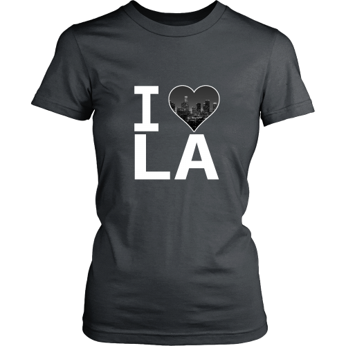 Los angeles "I Love LA" Women's Shirt - Los Angeles Source
 - 5