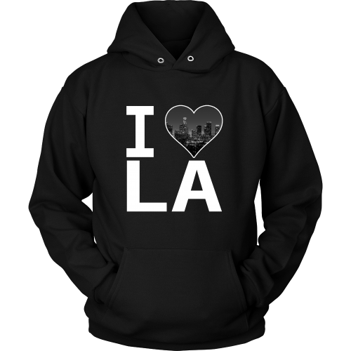 Los angeles "I Love LA" Hoodie - Los Angeles Source
 - 1