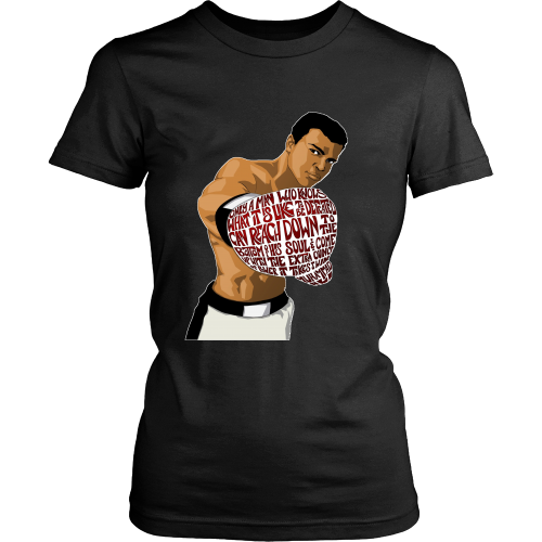 Muhammed Ali "Heart of a Champion" Women's Shirt - Los Angeles Source
 - 2