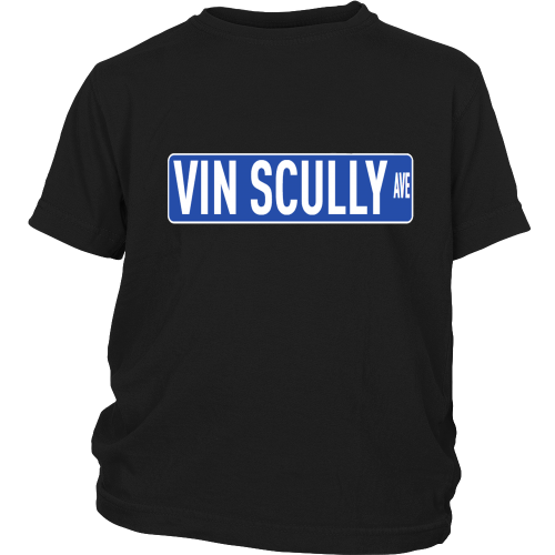 Vin Scully "Vin Scully Ave." Youth Shirt - Los Angeles Source
 - 3