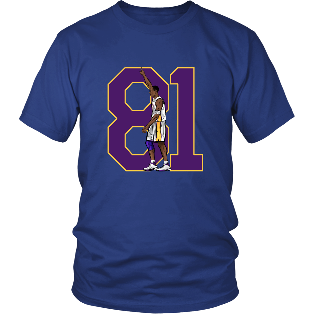 Kobe Bryant "81" Shirt - Los Angeles Source
 - 6
