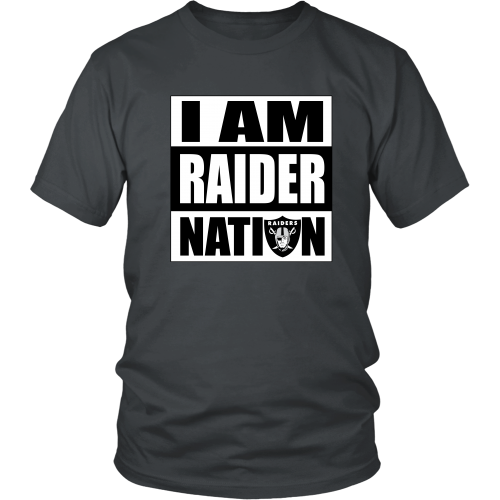 Raiders "I Am Raider Nation" Shirt - Los Angeles Source
 - 2