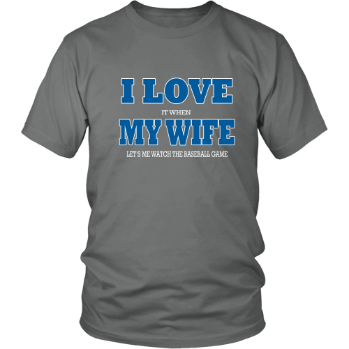 Dodgers " I Love My Wife" Shirt - Los Angeles Source
 - 4