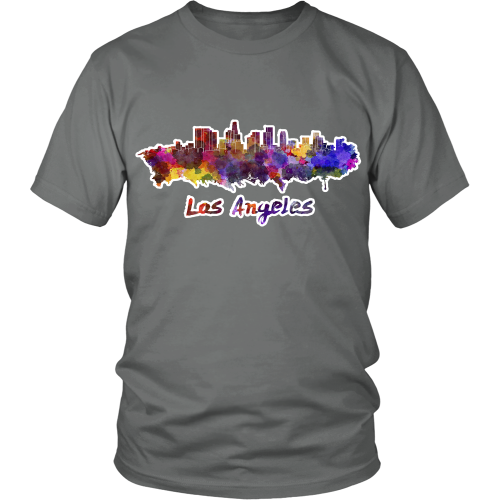 LA Skyline "Water Color" Shirt - Los Angeles Source
 - 8