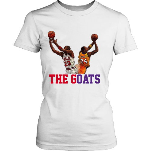 Kobe Tribute "The GOATS" Womens Shirt - Los Angeles Source
 - 1