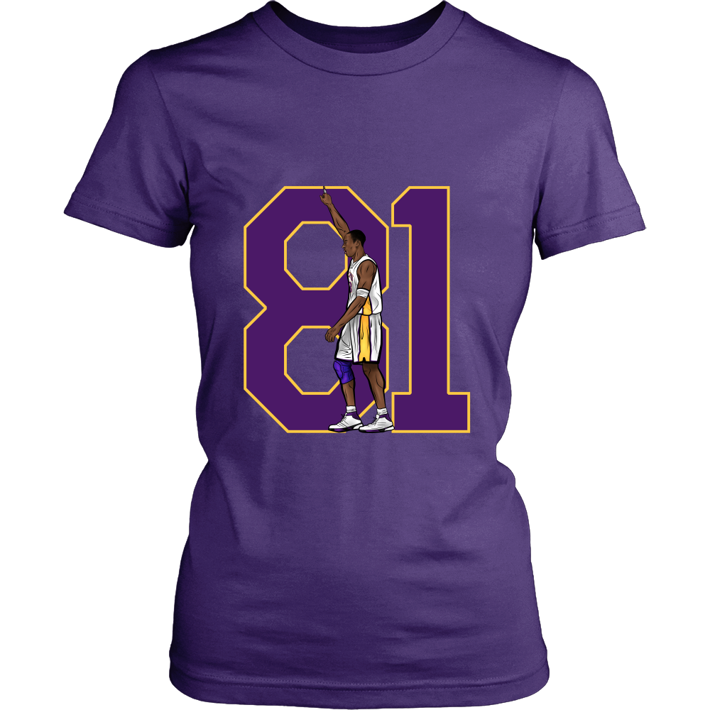 Kobe Bryant "81" Women's Shirt - Los Angeles Source
 - 2