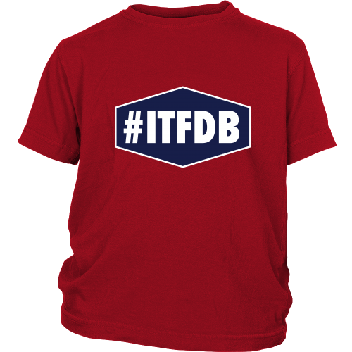 Dodgers "#ITFDB" Youth Shirt - Los Angeles Source
 - 4