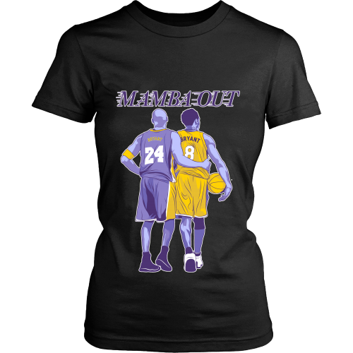 Kobe Bryant "Mamba Out" Women's Shirt - Los Angeles Source
 - 2