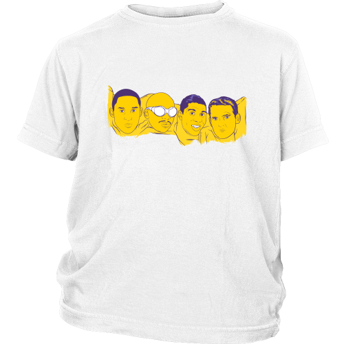 Lakers "Mount Rushmore" Youth Shirt - Los Angeles Source
 - 2