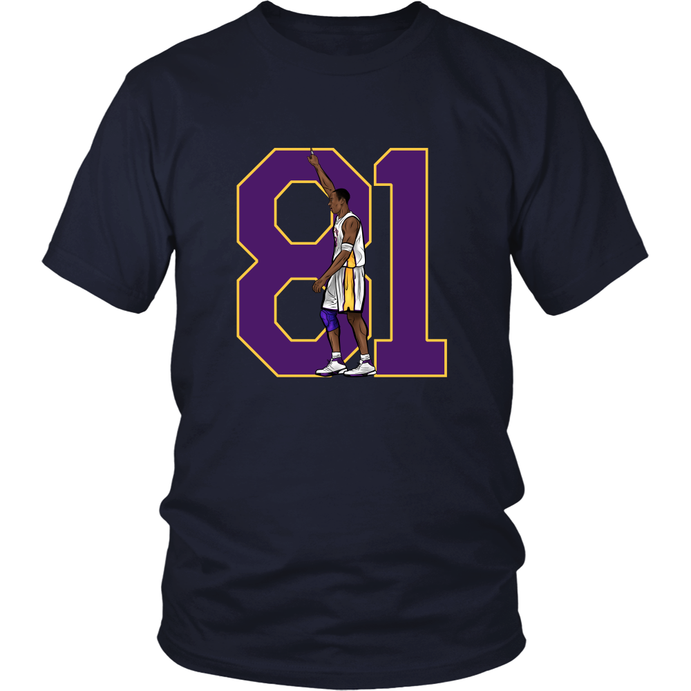 Kobe Bryant "81" Shirt - Los Angeles Source
 - 8