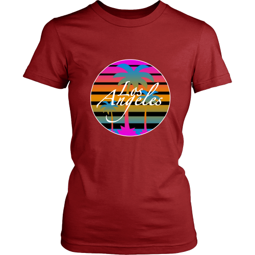 The "Los Angeles Retro" Women's Shirt - Los Angeles Source
 - 8