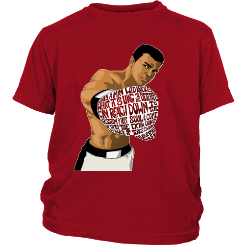 Muhammed Ali "Heart of a Champion" Youth Shirt - Los Angeles Source
 - 4