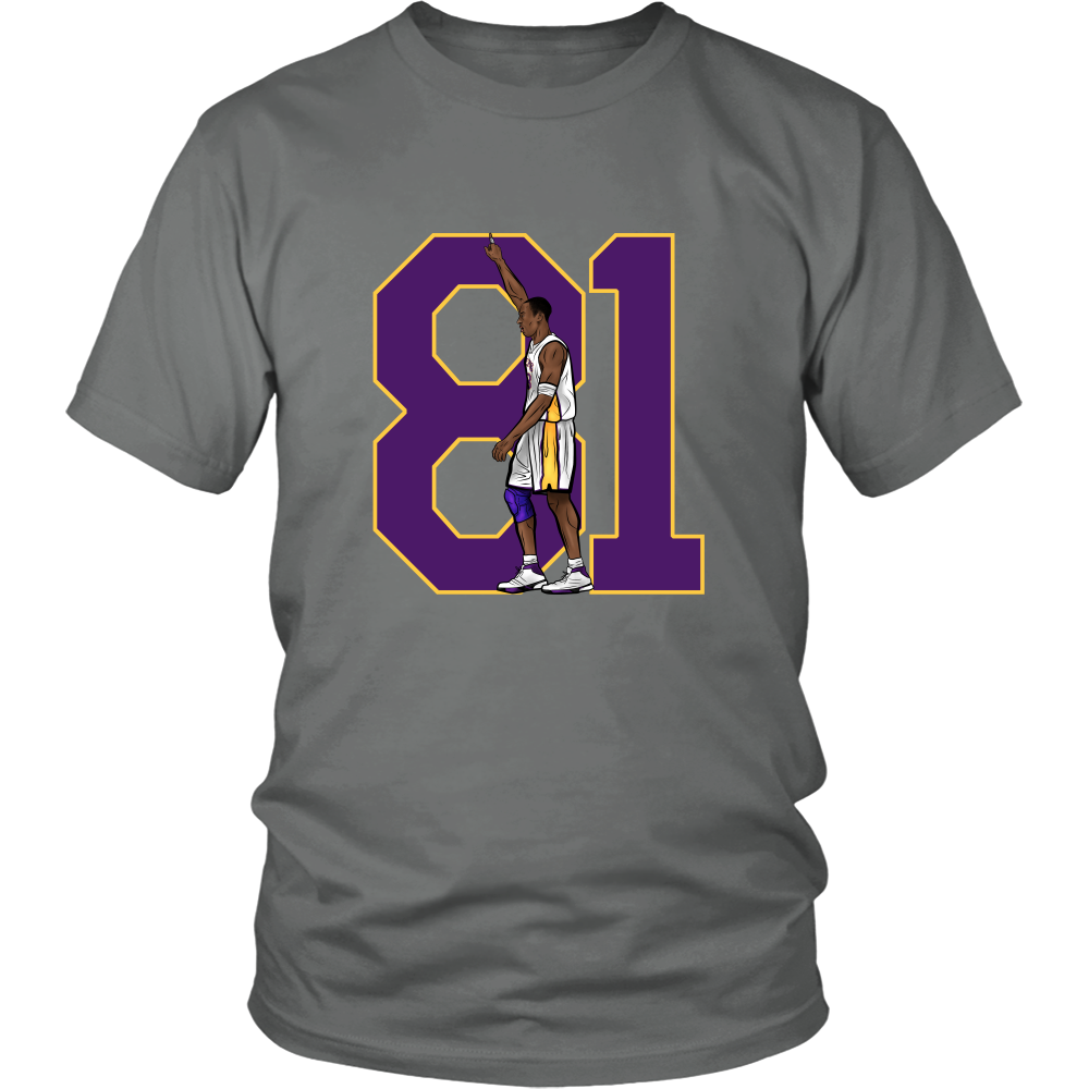 Kobe Bryant "81" Shirt - Los Angeles Source
 - 6