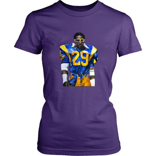 Eric Dickerson "Mr. 4th Quarter" Women's Shirt - Los Angeles Source
 - 3