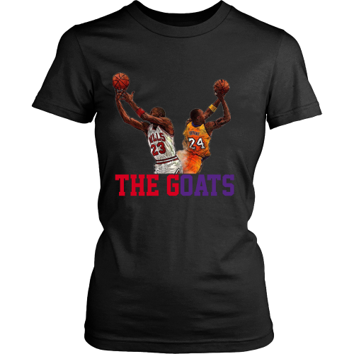 Kobe Tribute "The GOATS" Womens Shirt - Los Angeles Source
 - 2