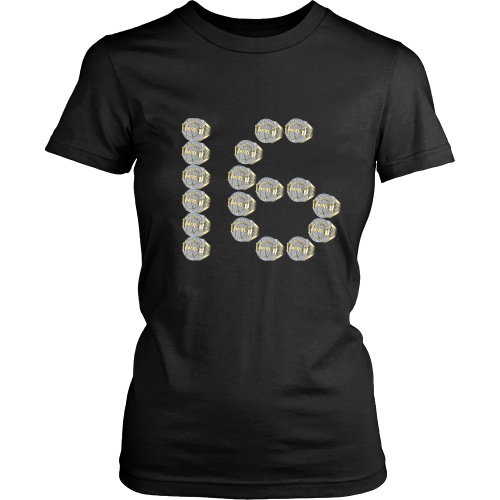 Lakers "16 Rings" Women's Shirt - Los Angeles Source
 - 3