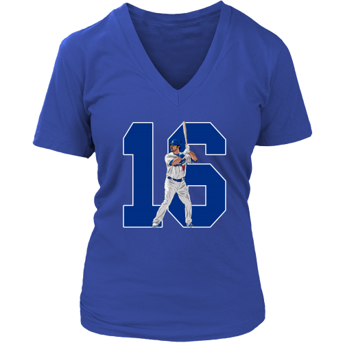 Andre Ethier "Captain Clutch" Women's Vneck - Los Angeles Source
 - 8