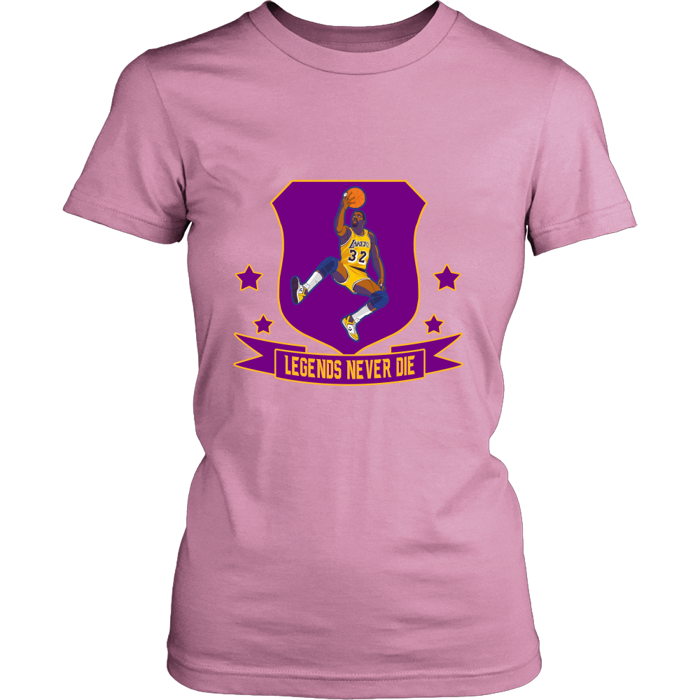 Magic Johnson "Legends Never Die" Women's Shirt - Los Angeles Source
 - 1
