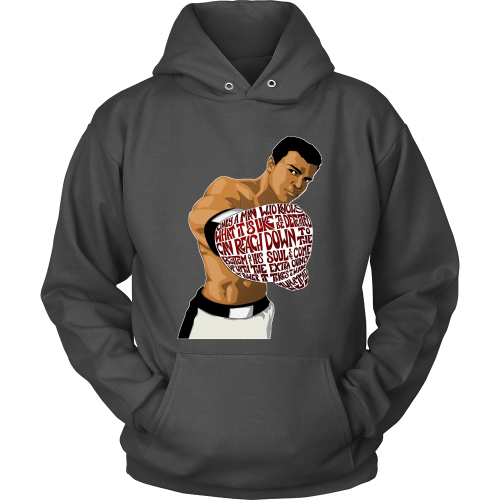 Muhammed Ali "Heart of a Champion" Hoodie - Los Angeles Source
 - 1