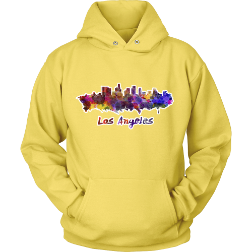 LA Skyline "Water Color" Hoodie - Los Angeles Source
 - 9