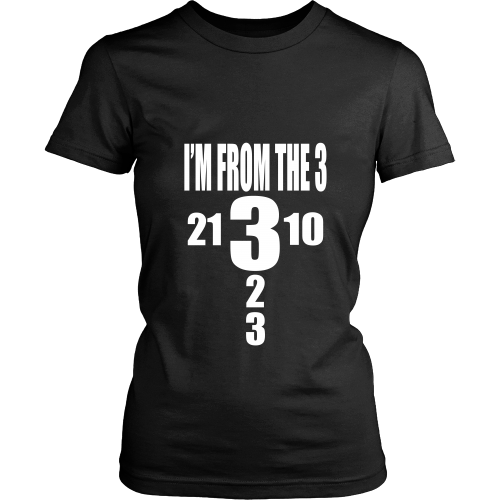 Los Angeles "Im From the 3" Women's Shirt - Los Angeles Source
 - 2