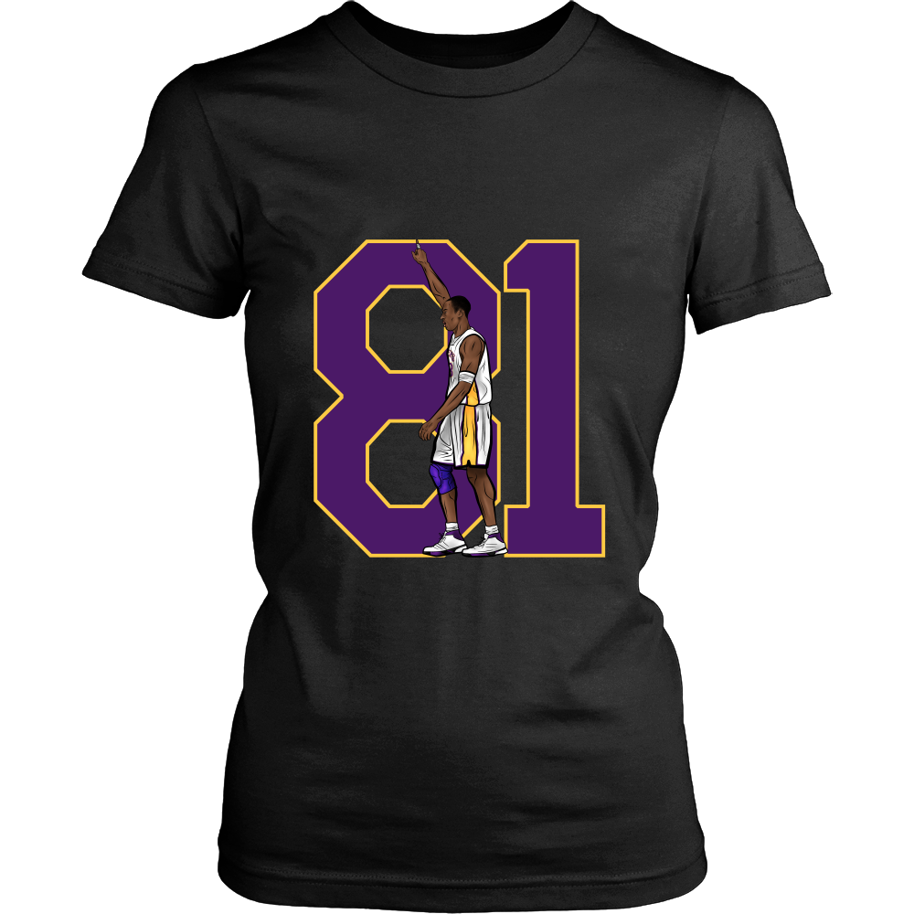 Kobe Bryant "81" Women's Shirt - Los Angeles Source
 - 3