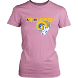 LA Rams Classic Logo Womens Shirt - Los Angeles Source
 - 1