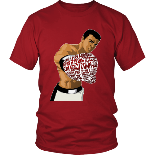 Muhammed Ali "Heart of a Champion" Shirt - Los Angeles Source
 - 4