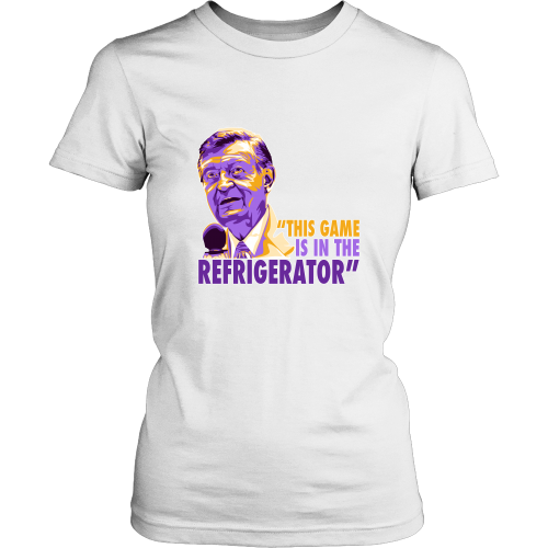Chick Hearn "In The Refrigerator" Women's Shirt - Los Angeles Source
 - 5