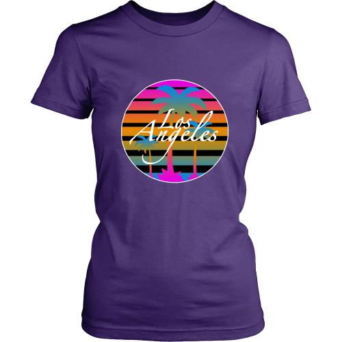 The "Los Angeles Retro" Women's Shirt - Los Angeles Source
 - 2