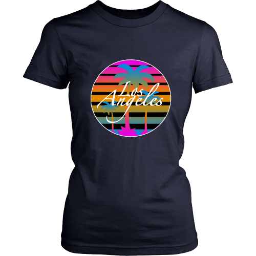 The "Los Angeles Retro" Women's Shirt - Los Angeles Source
 - 9