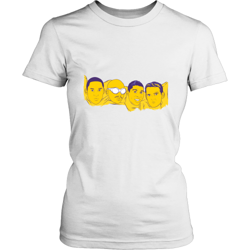 Lakers "Mount Rushmore" Women's Shirt - Los Angeles Source
 - 2