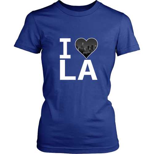 Los angeles "I Love LA" Women's Shirt - Los Angeles Source
 - 4