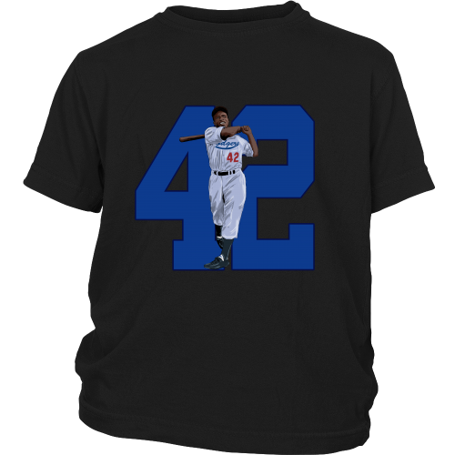 Jackie Robinson "Game Changer" Youth Shirt - Los Angeles Source
 - 4