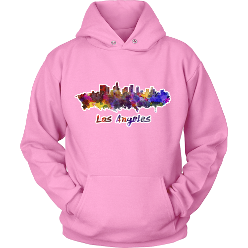 LA Skyline "Water Color" Hoodie - Los Angeles Source
 - 8