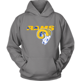 LA Rams Classic Logo Hoodie - Los Angeles Source
 - 2