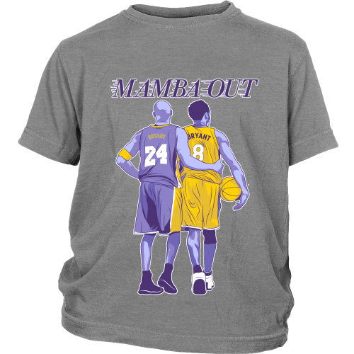 Kobe Bryant "Mamba Out" Youth Shirt - Los Angeles Source
 - 4