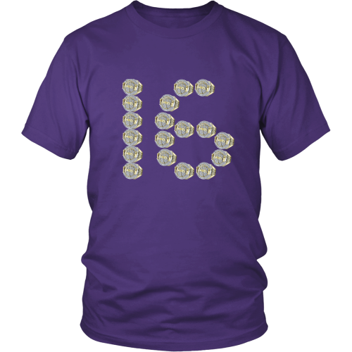 Lakers "16 Rings" Shirt - Los Angeles Source
 - 1