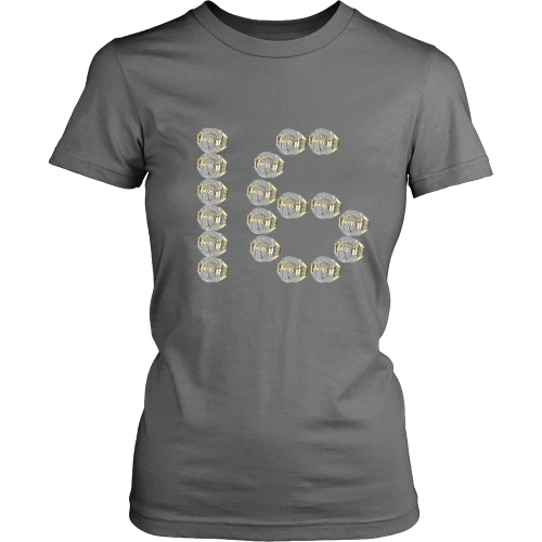 Lakers "16 Rings" Women's Shirt - Los Angeles Source
 - 2