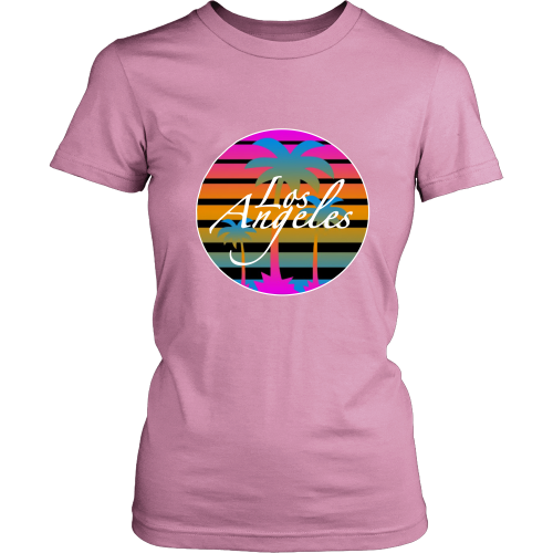 The "Los Angeles Retro" Women's Shirt - Los Angeles Source
 - 1