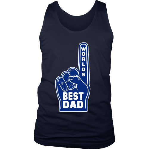 The "Worlds Best Dad" Tank Top - Los Angeles Source
 - 2