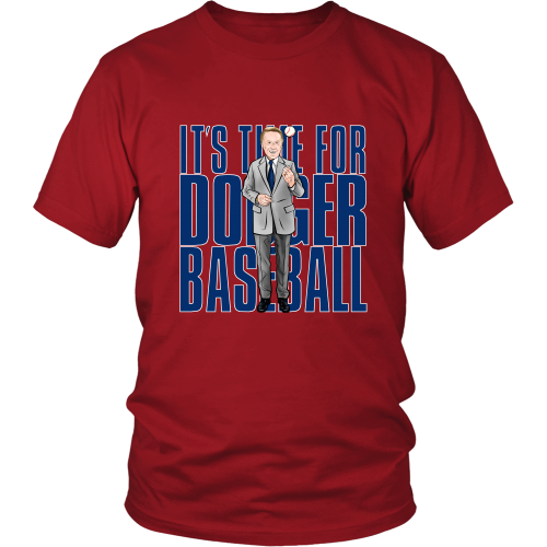 Vin Scully "Its Time For Dodger Baseball" Shirt - Los Angeles Source
 - 4