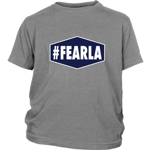 Dodgers "#FEARLA" Youth Shirt - Los Angeles Source
 - 1